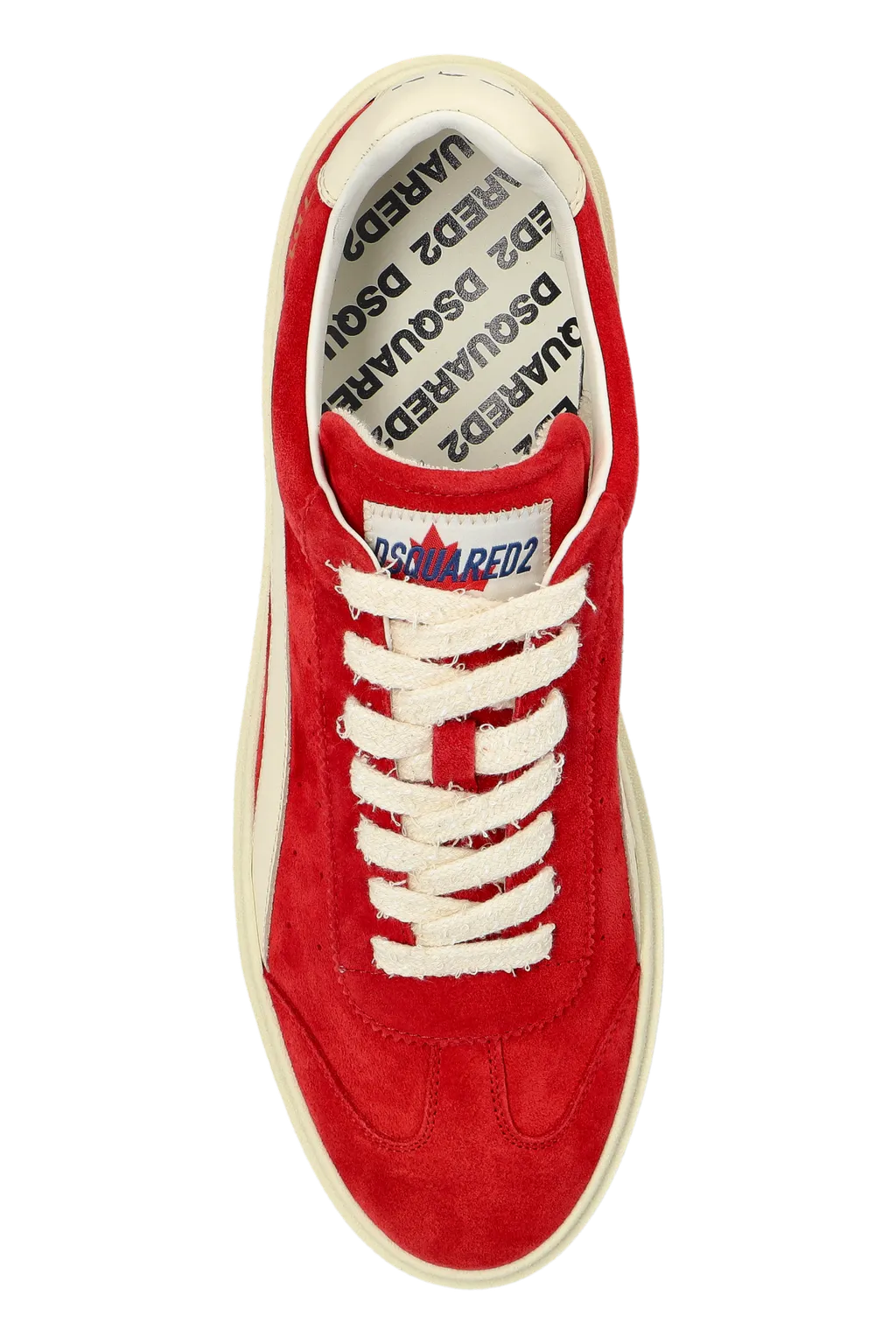 Round-Toe Lace-Up Sneakers