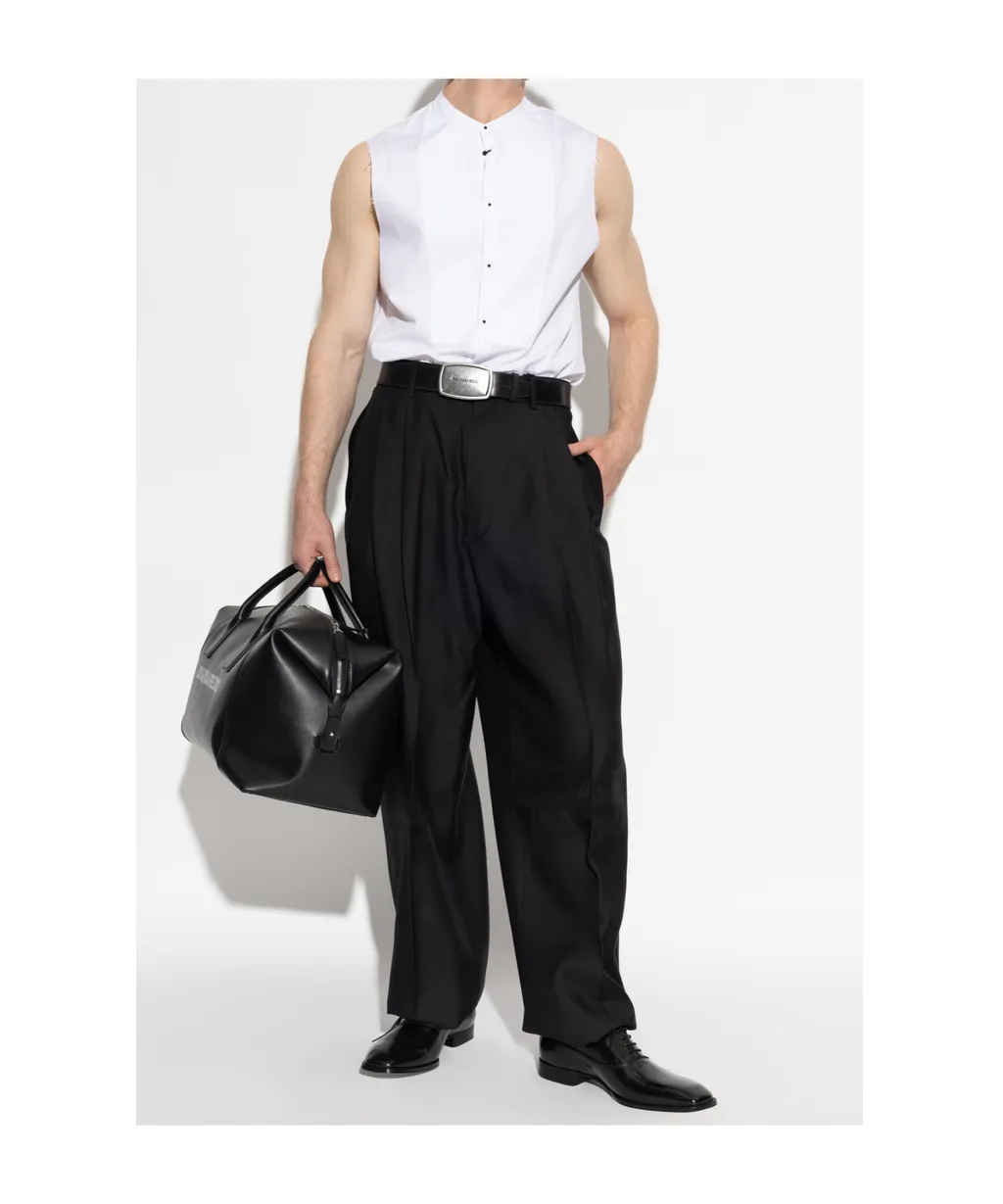 Loose-Fit Tailored Trousers