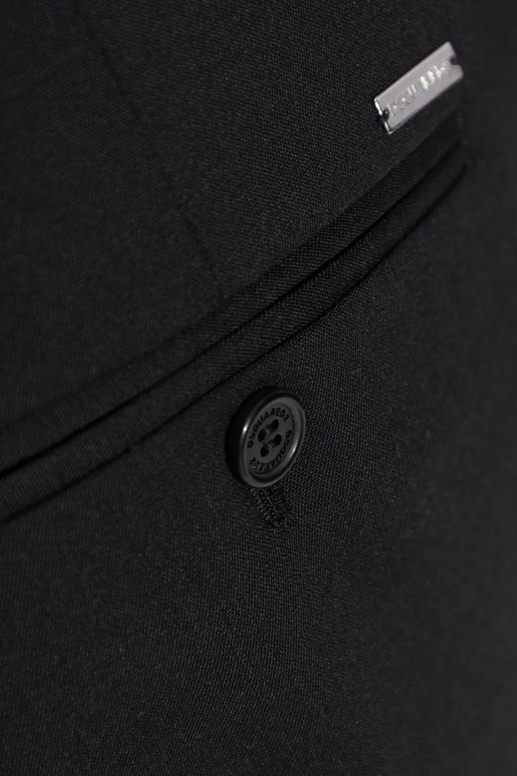 Logo Plaque Tailored Trousers