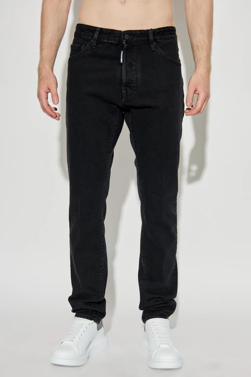 Logo Patch Skinny Jeans