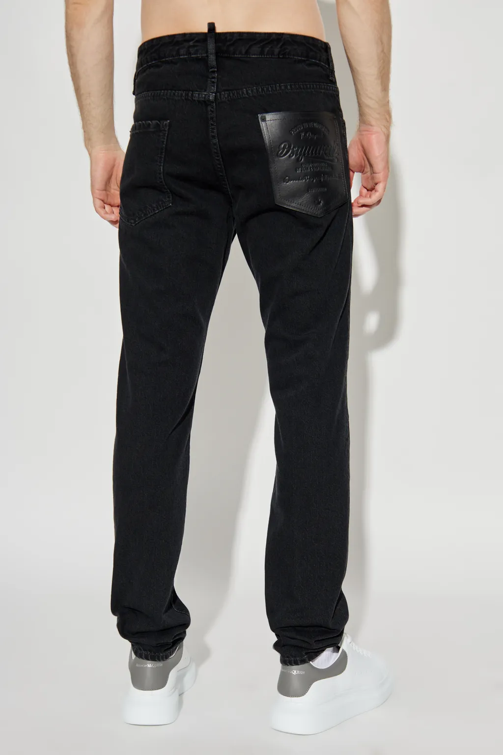 Logo Patch Skinny Jeans