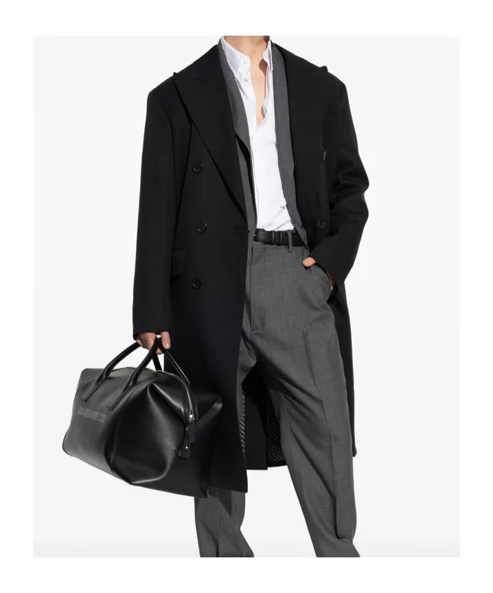Double-Breasted Coat