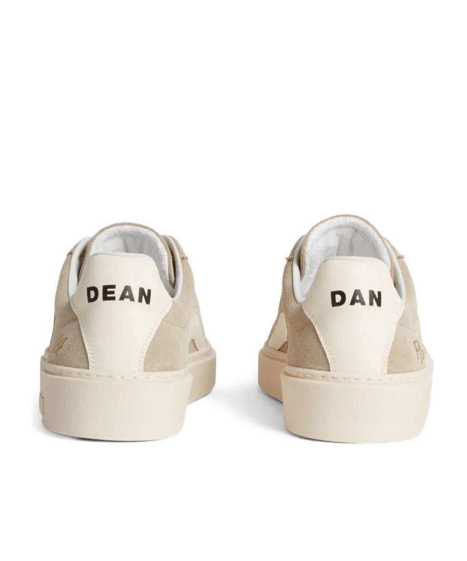 Round-Toe Lace-Up Sneakers