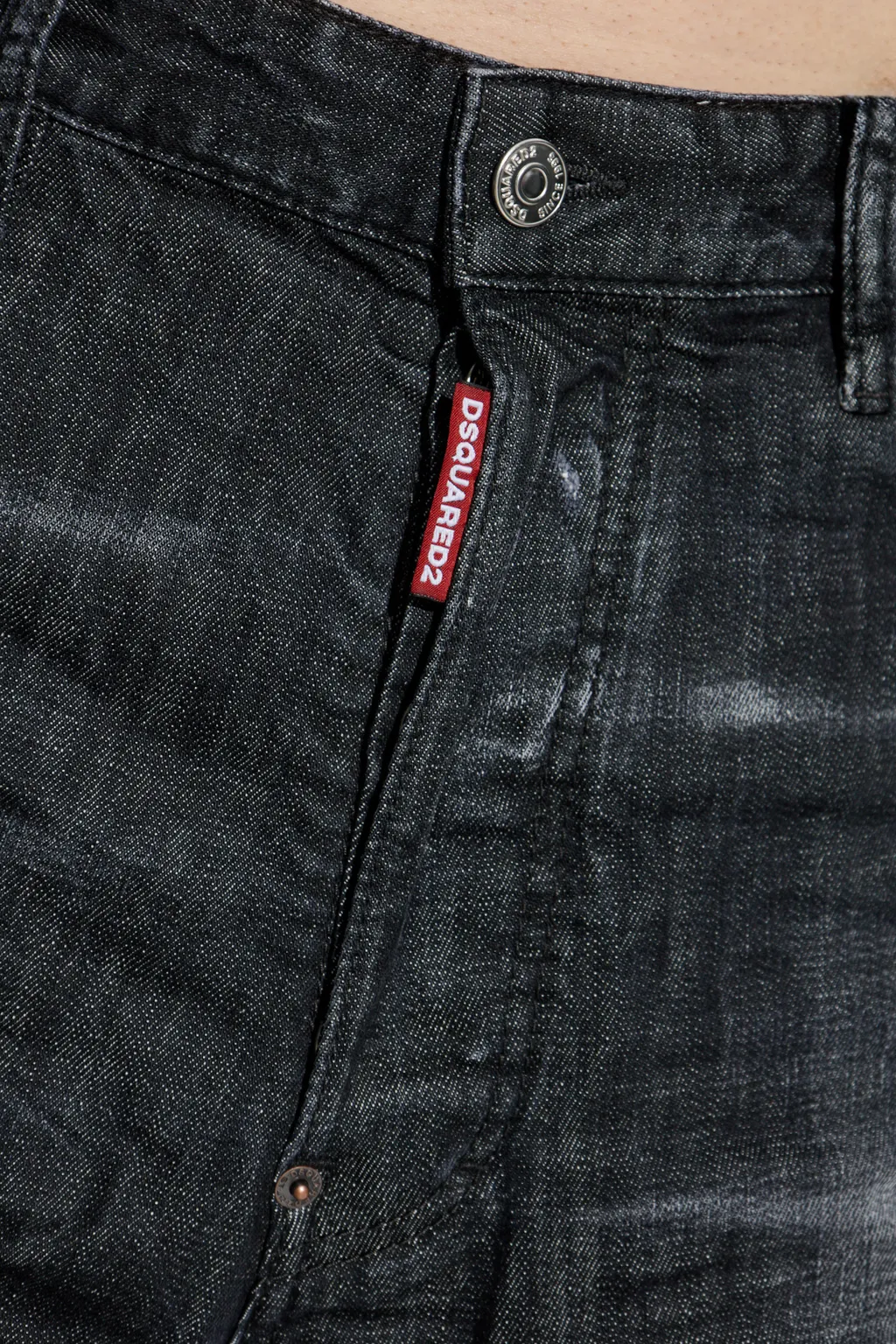 Distressed Loose-Fit Jeans