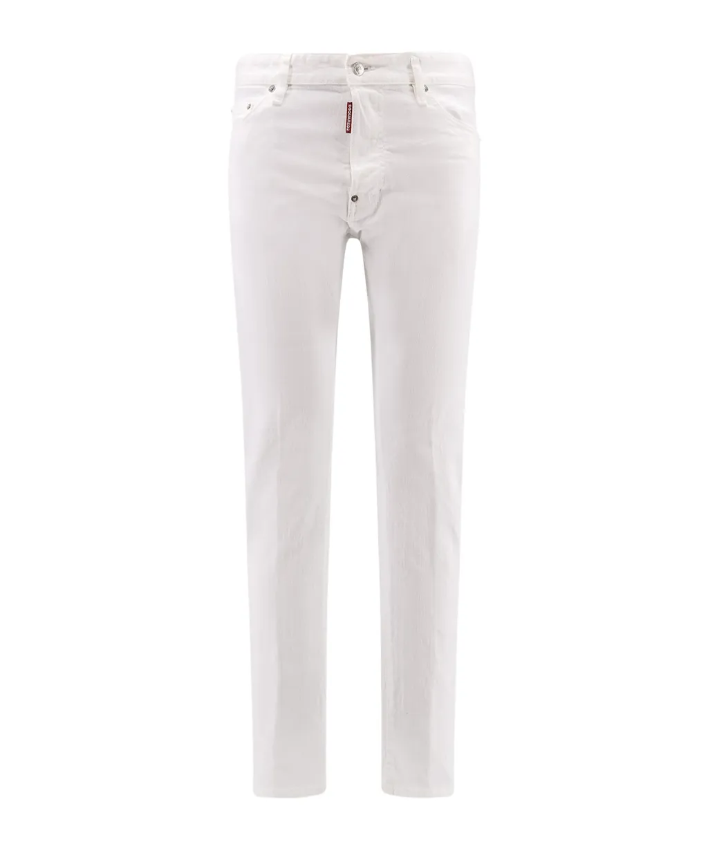 Straight-Leg Slim-Fit Jeans