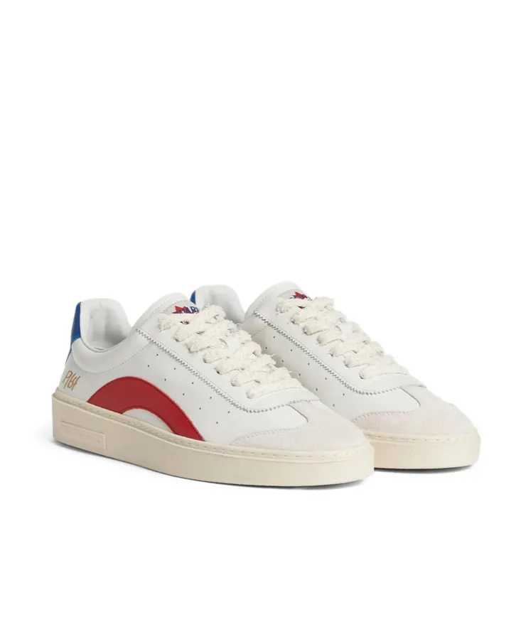 Logo Patch Lace Up Sneakers