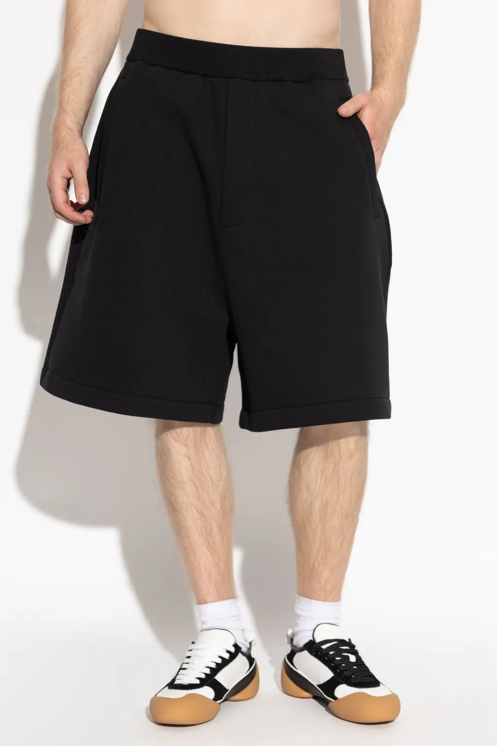 Elastic Waist Shorts