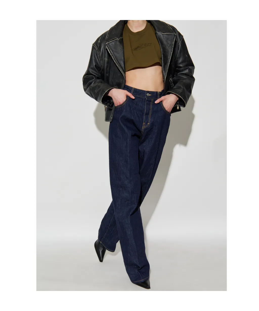 Wide-Leg Jeans