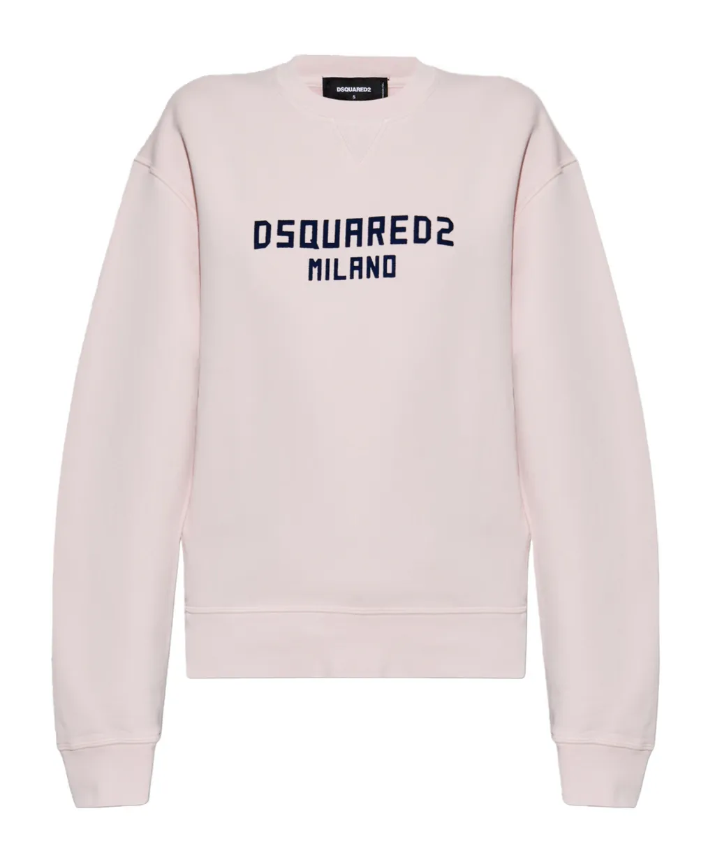 Logo Printed Crewneck Sweatshirt
