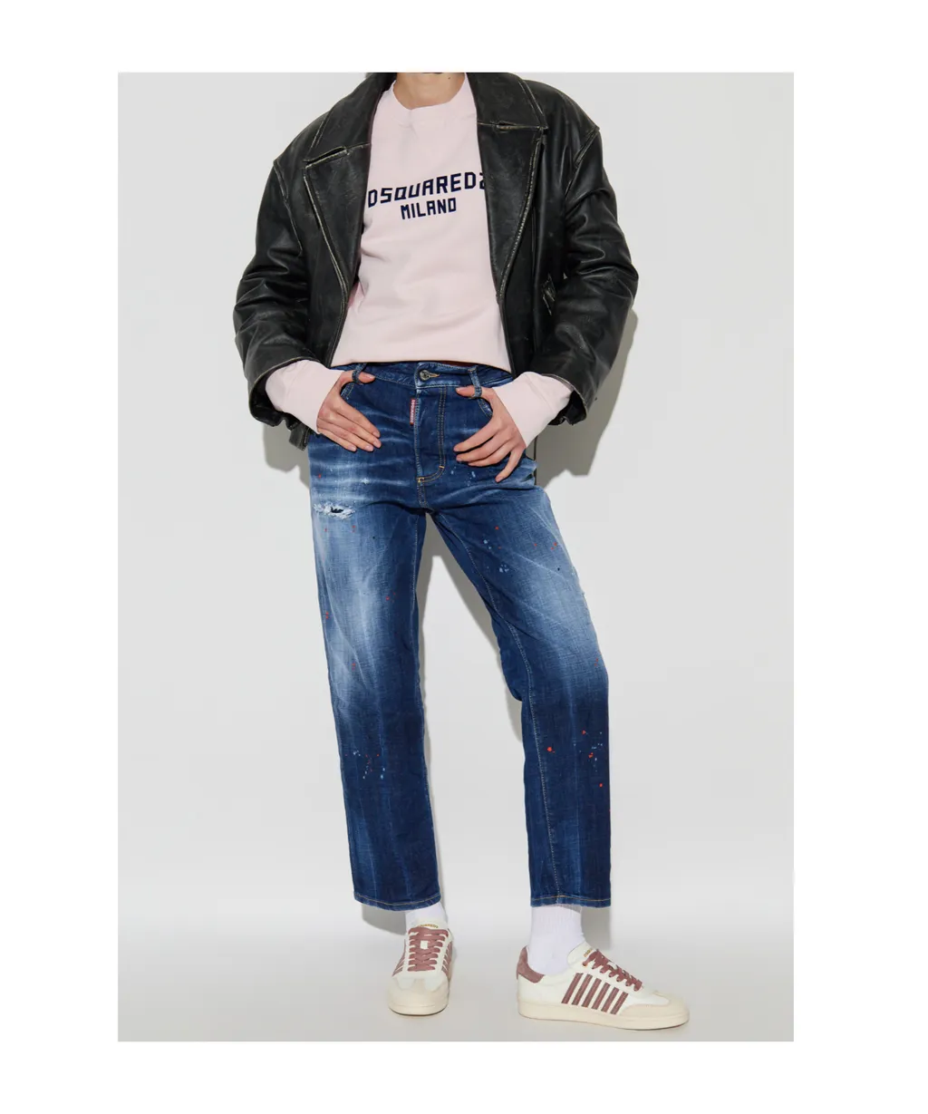 Logo Printed Crewneck Sweatshirt