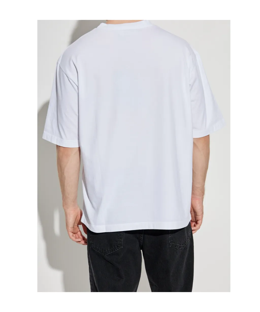 Icon Logo Printed Crewneck T-Shirt