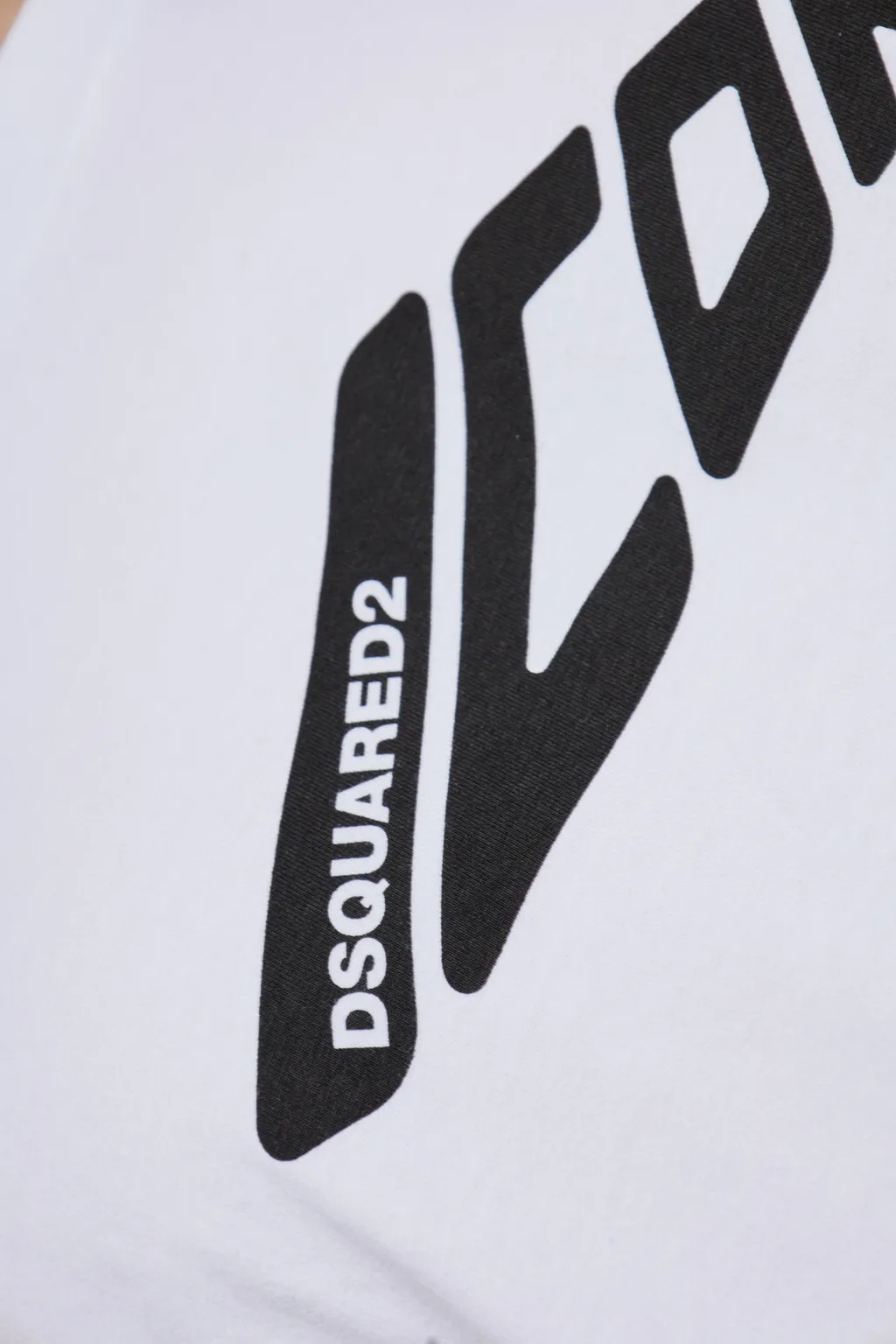 Icon Logo Printed Crewneck T-Shirt