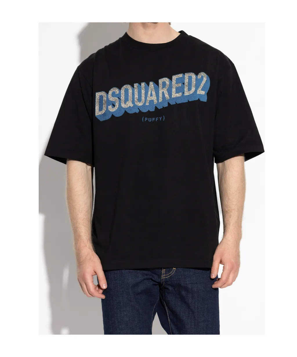 Logo Printed Crewneck T-Shirt
