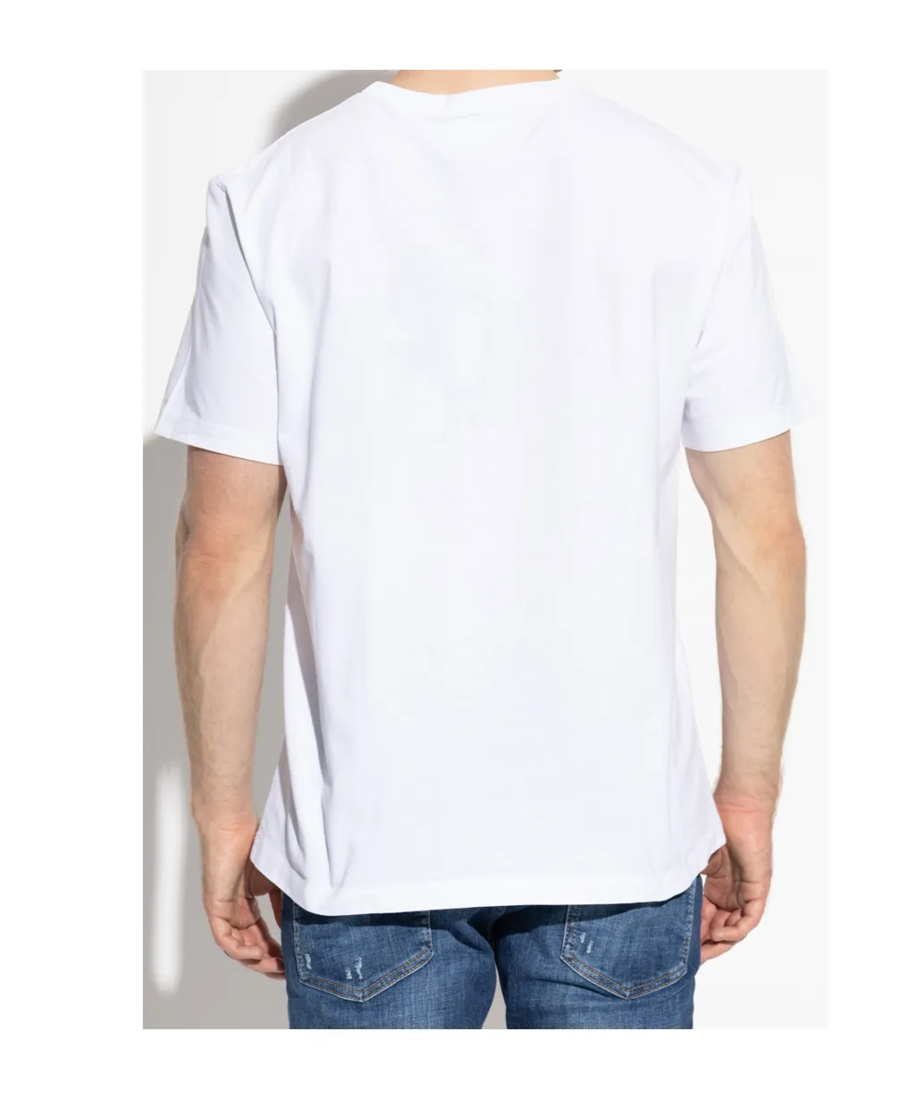 Logo Debossed Crewneck T-Shirt