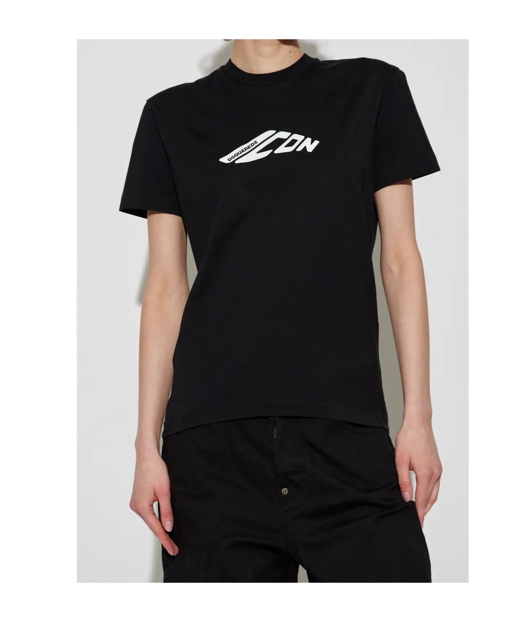 Logo Printed Crewneck T-Shirt