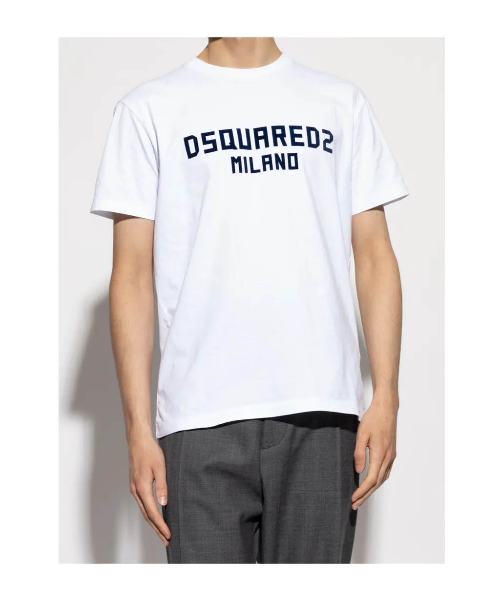 Logo Printed Crewneck T-Shirt