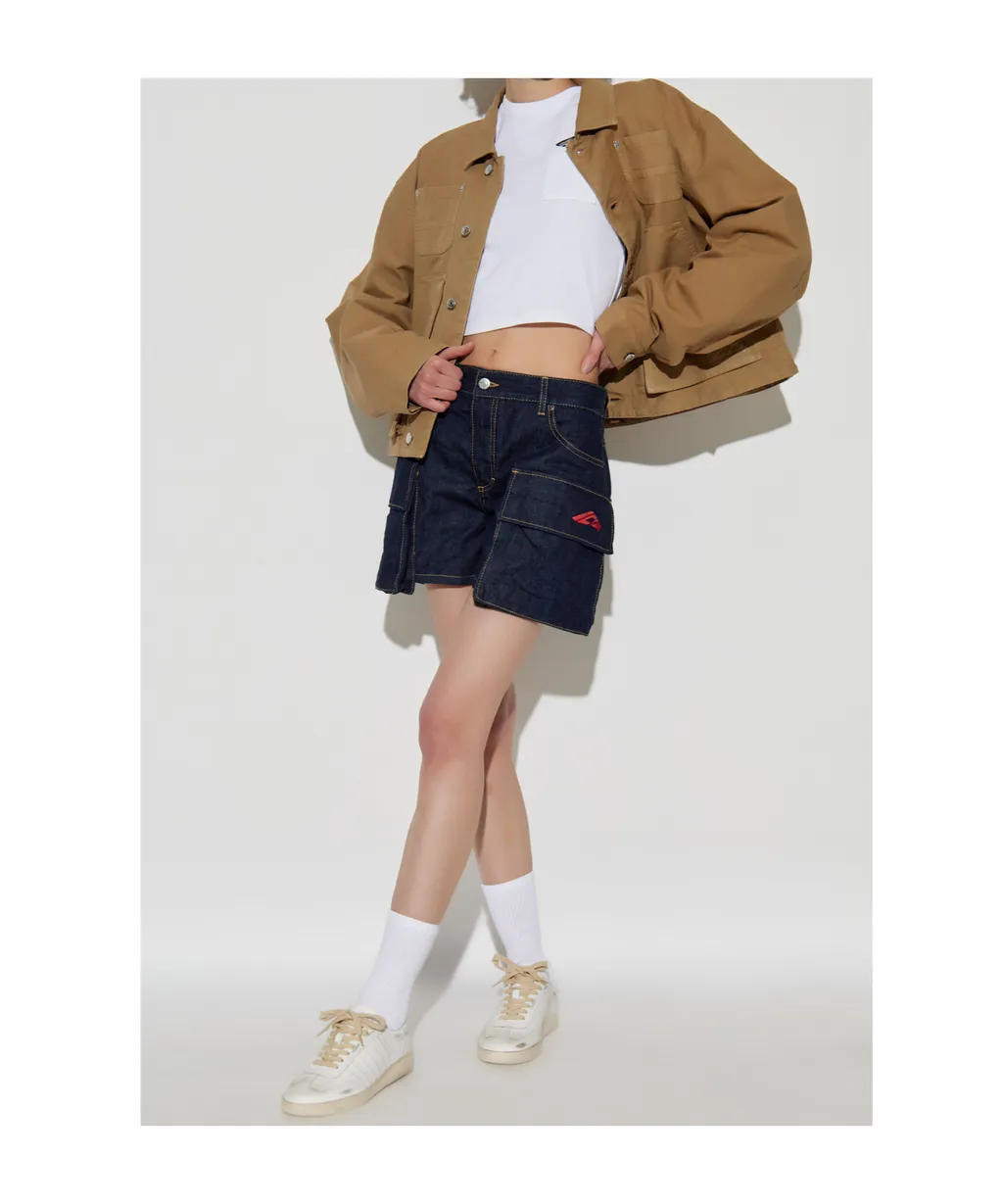 Cropped Crewneck T-Shirt