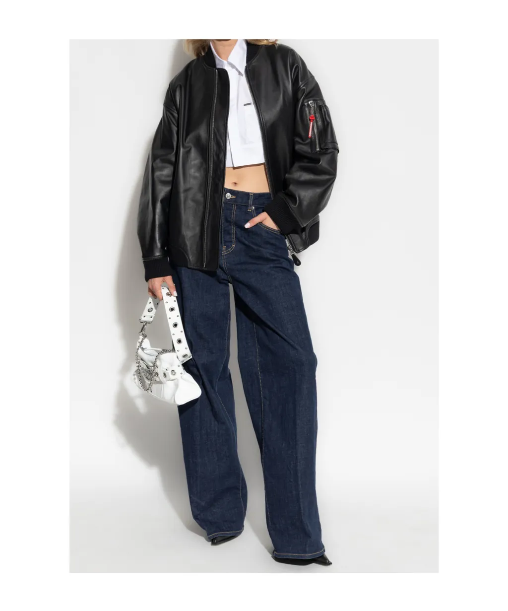 Pocket Detailed Cropped Shirt
