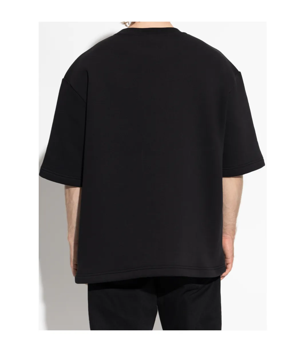 Logo Embroidered Crewneck T-Shirt