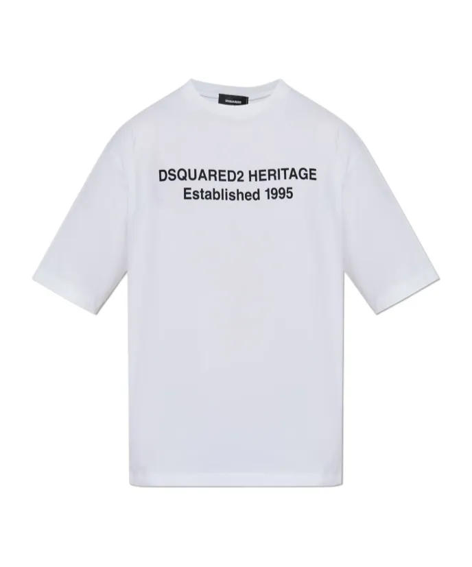 Logo Printed Crewneck T-Shirt