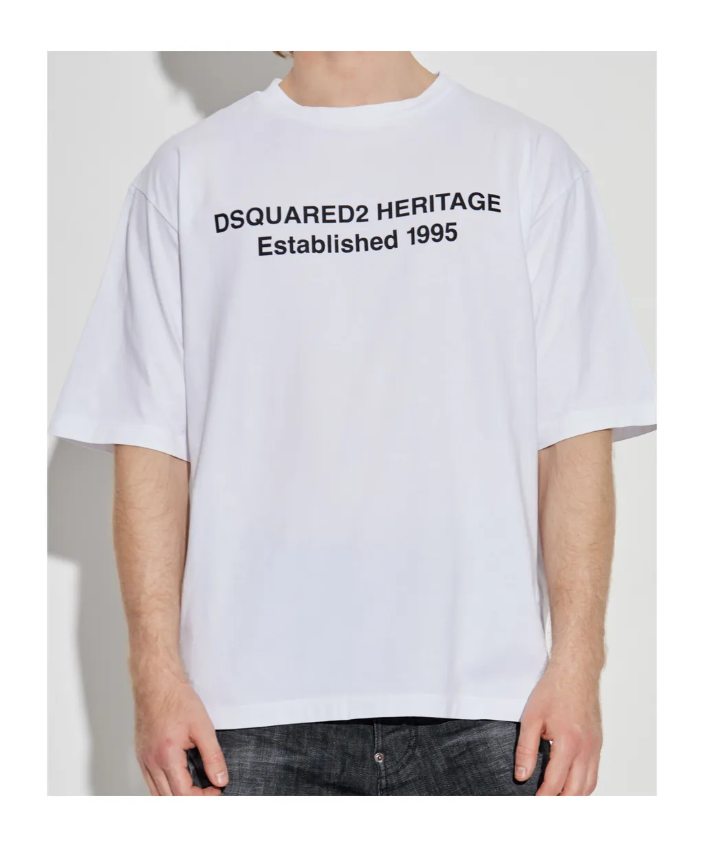 Logo Printed Crewneck T-Shirt