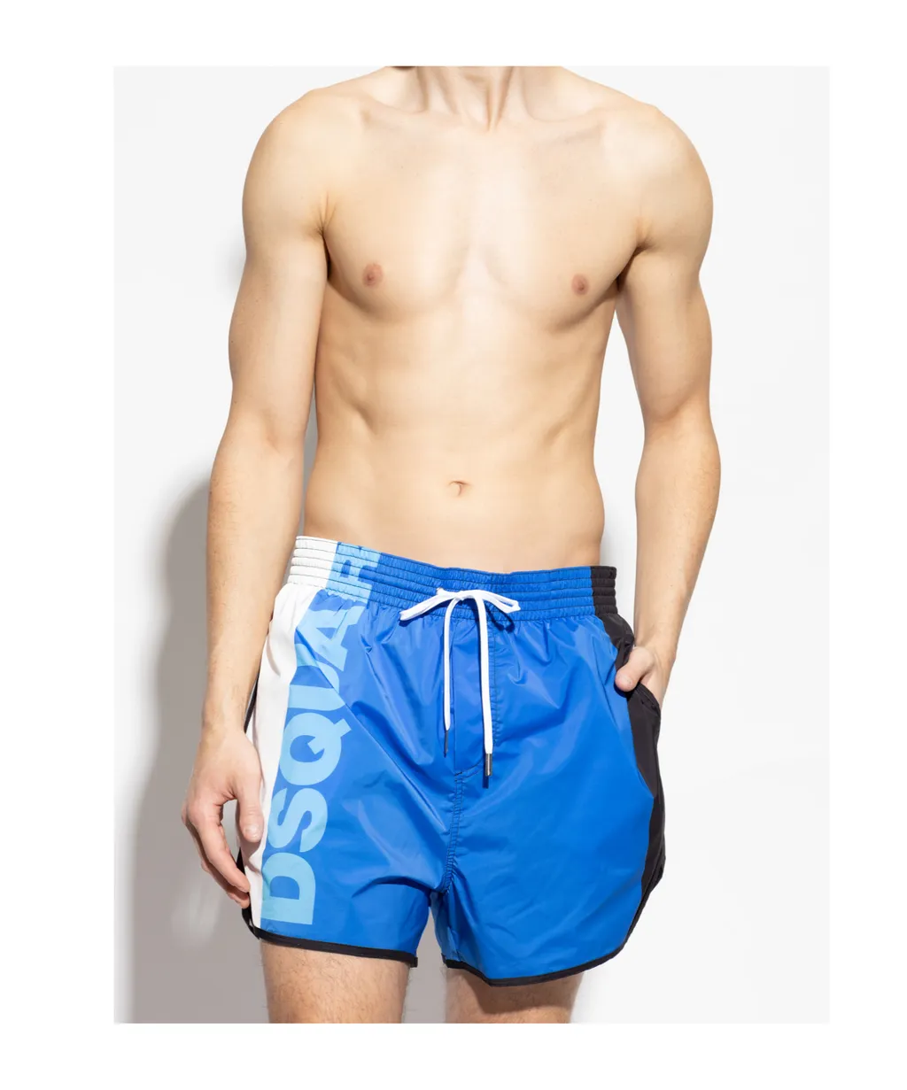 Drawstring Swimming Trunks