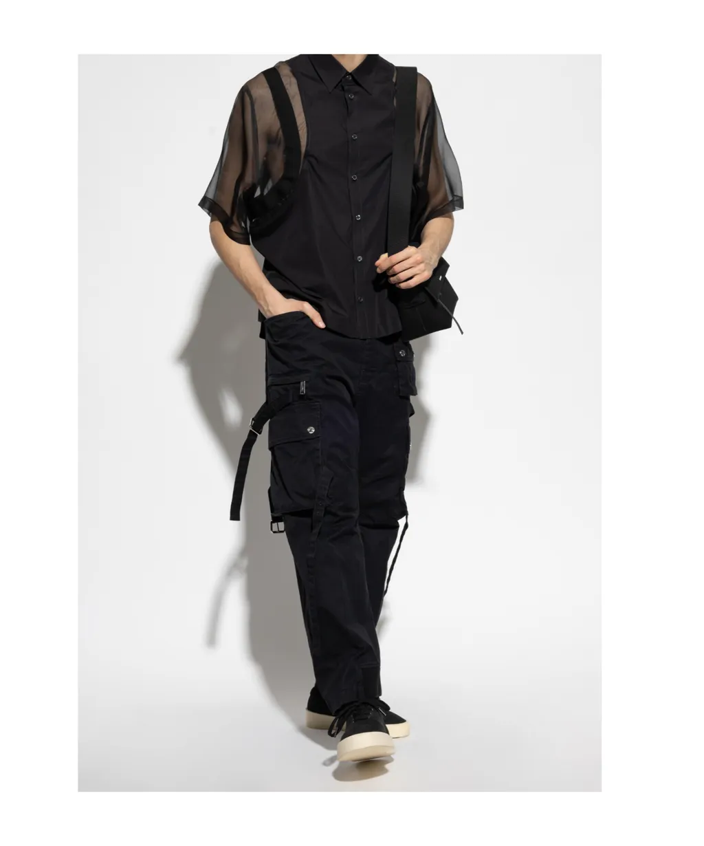 Pockets Detailed Cargo Pants