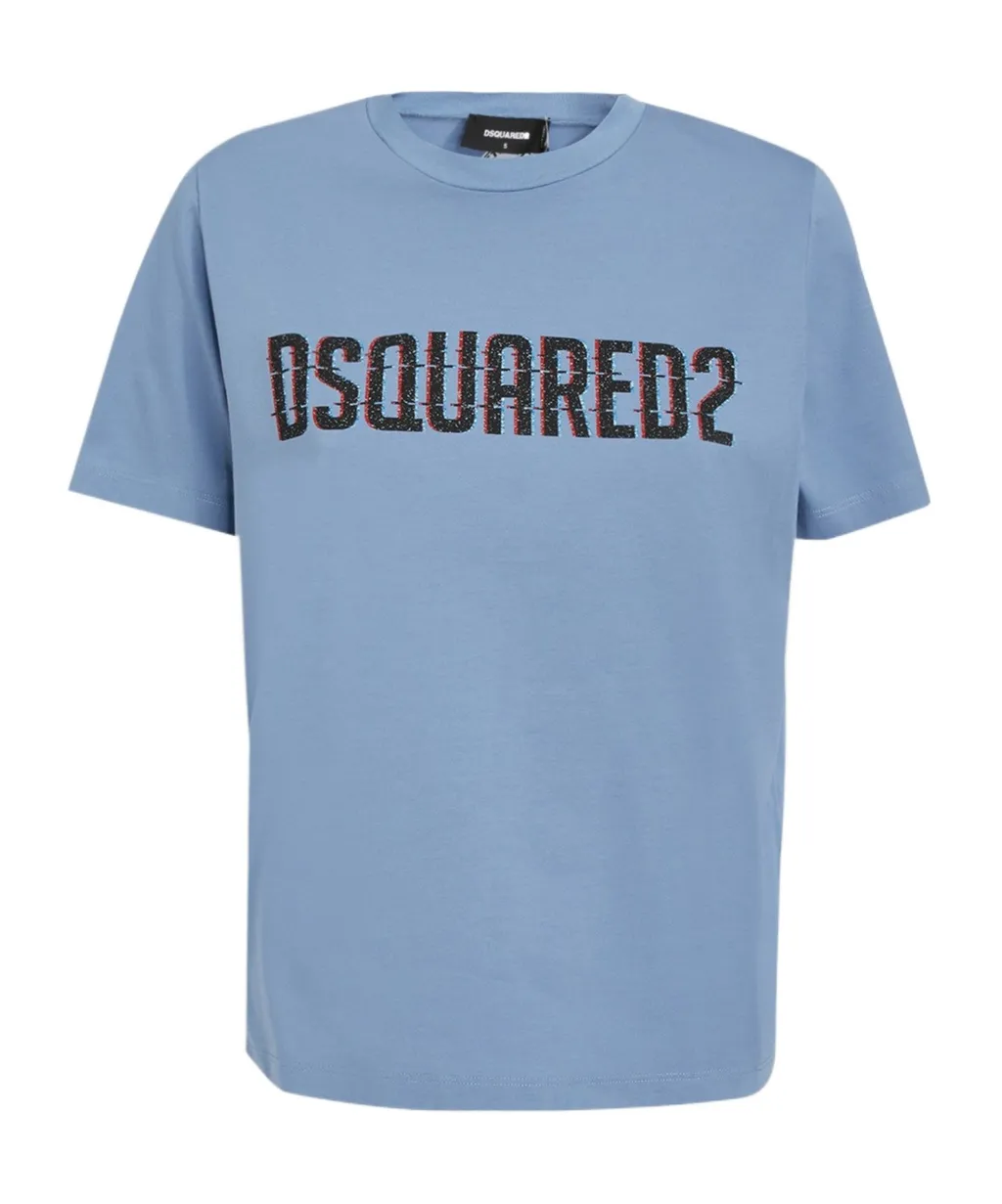 Logo Printed Crewneck T-Shirt