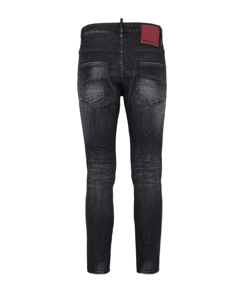 Distressed Slim Fit Jeans