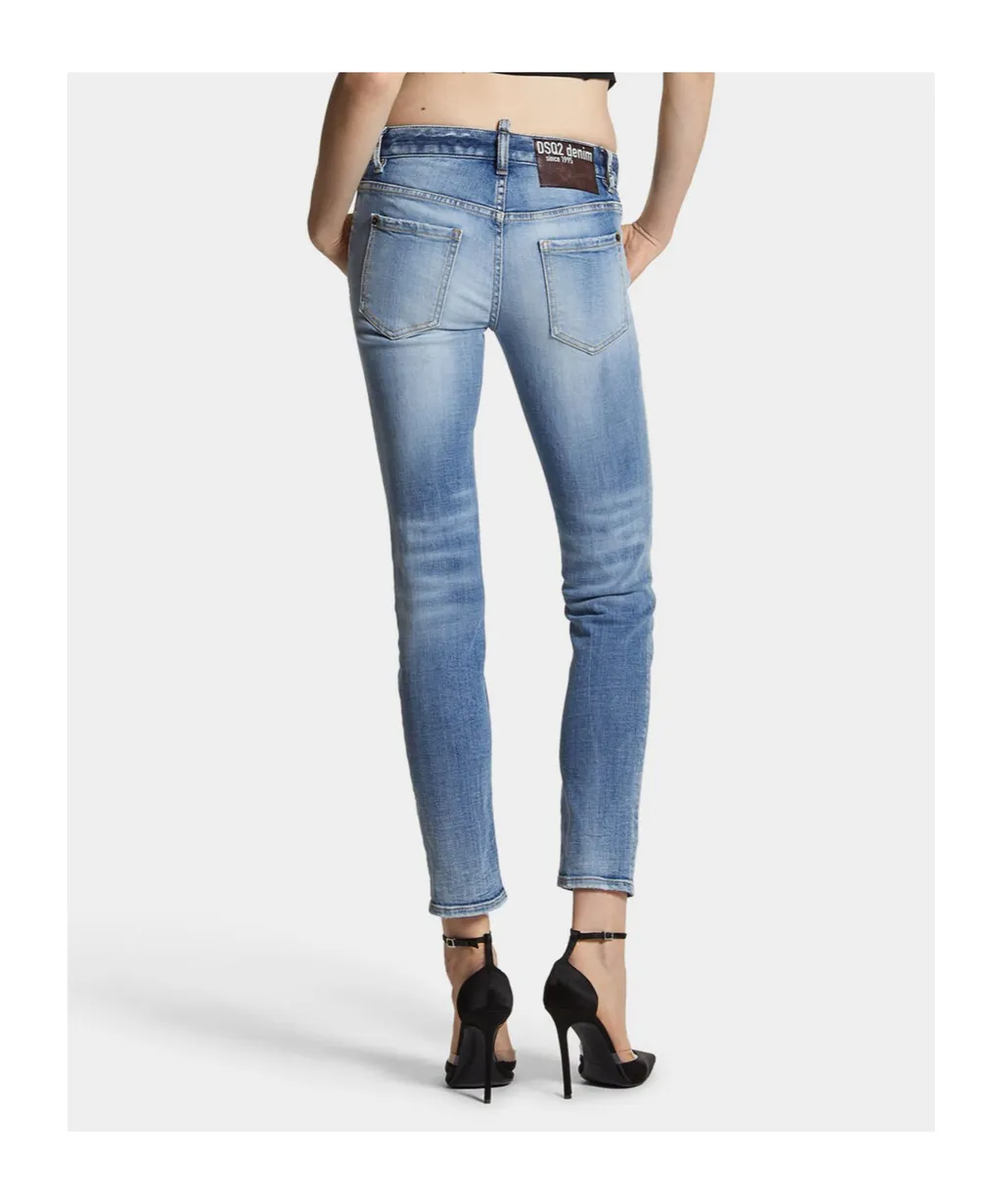 Jennifer Mid-Rise Skinny Jeans