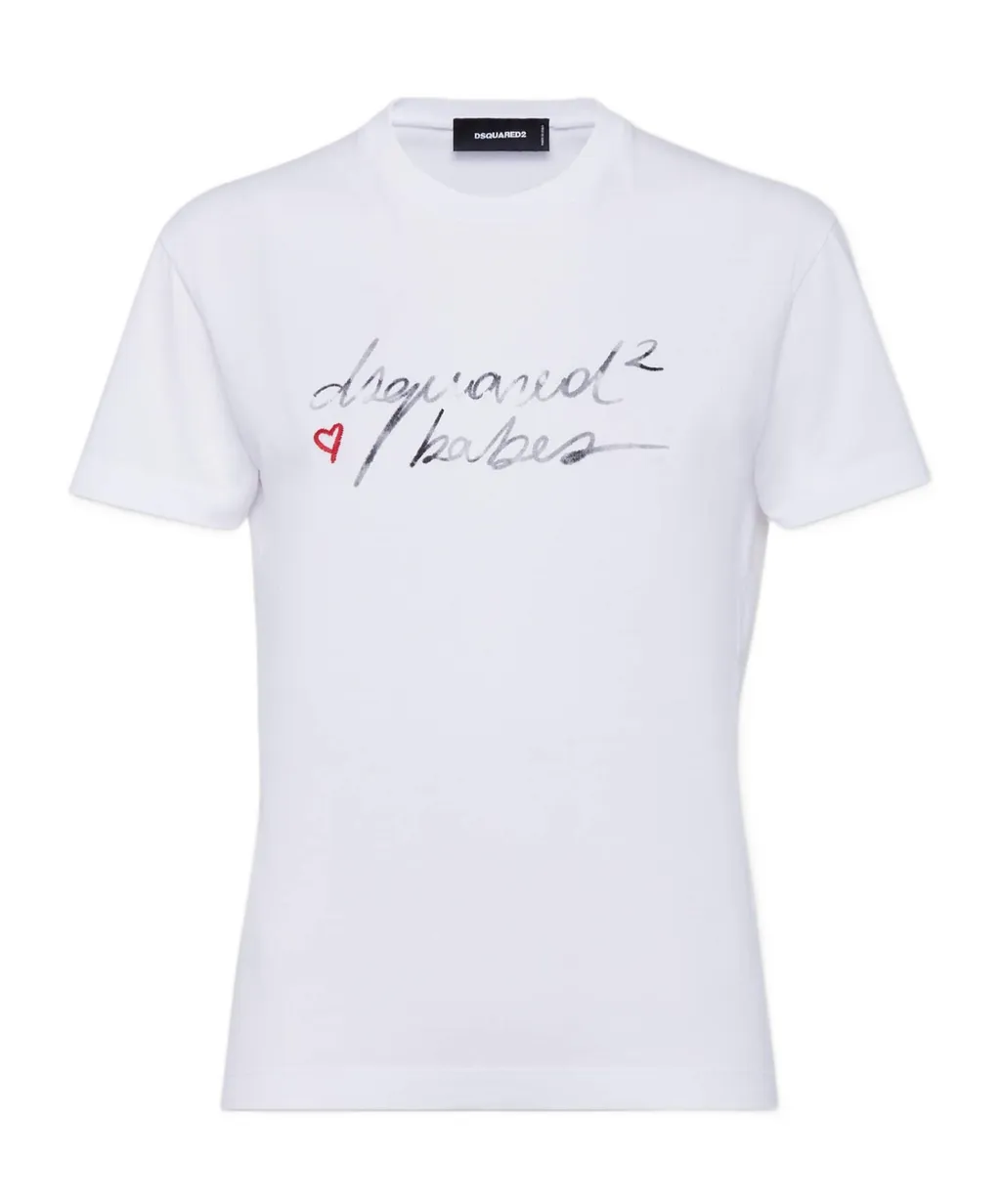 Wash Just Right Fit Dsquared2 Babes T-Shirt