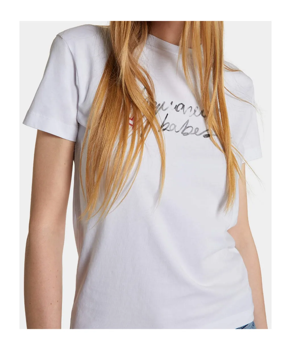 Wash Just Right Fit Dsquared2 Babes T-Shirt