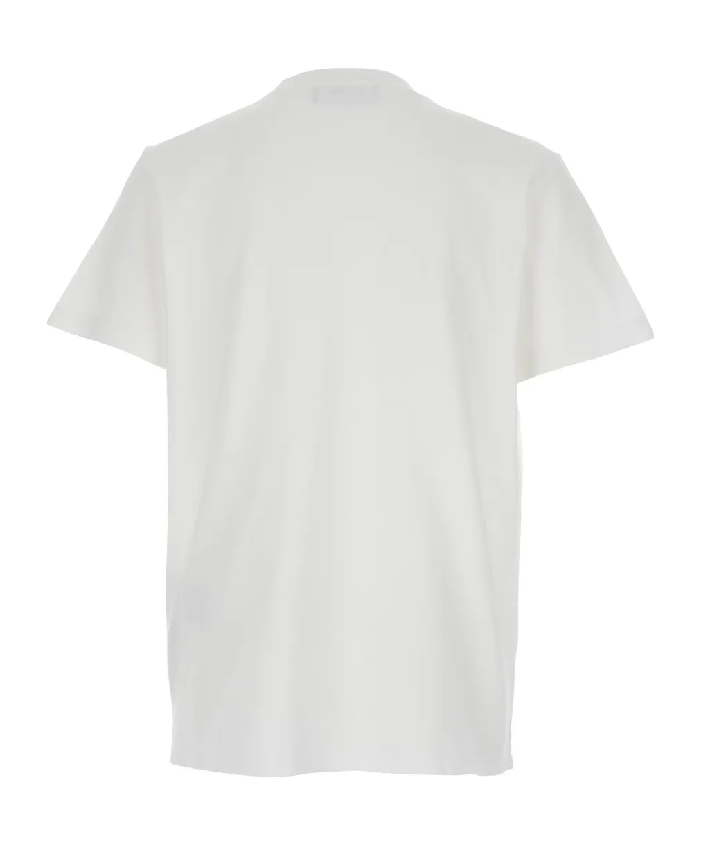 Rubberised Logo-Print Crewneck T-Shirt