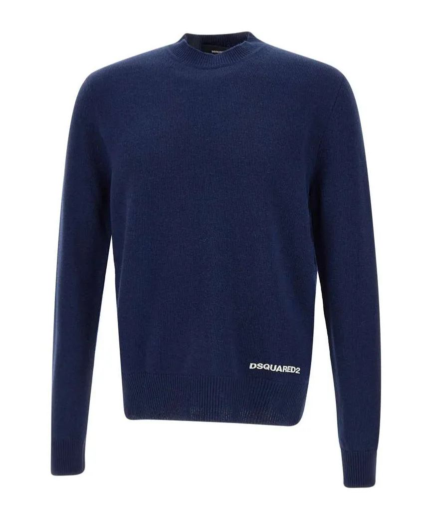 Logo Embroidered Crewneck Jumper