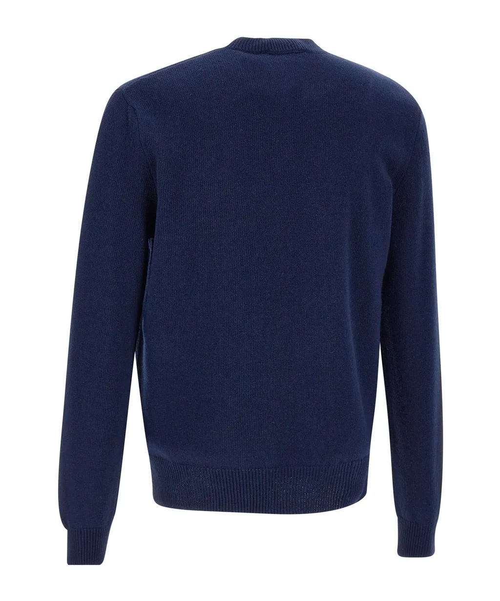 Logo Embroidered Crewneck Jumper
