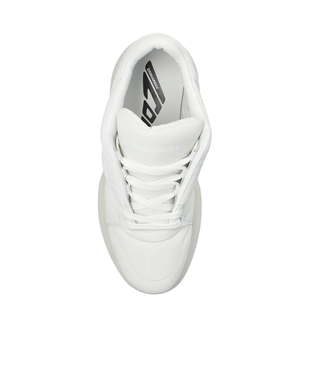 Chunky Sole Puffer Sneakers