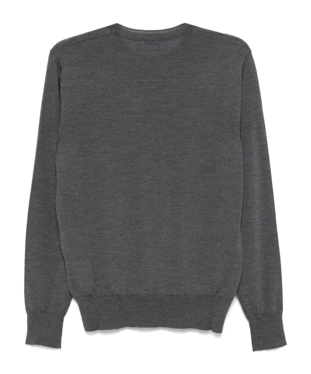 D2 Leaf Crew-Neck Sweater