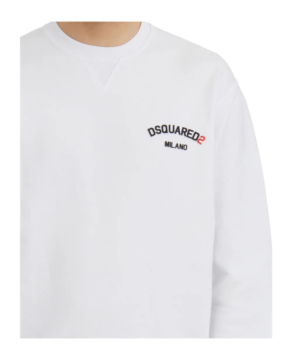 Logo-Printed Crewneck Sweatshirt