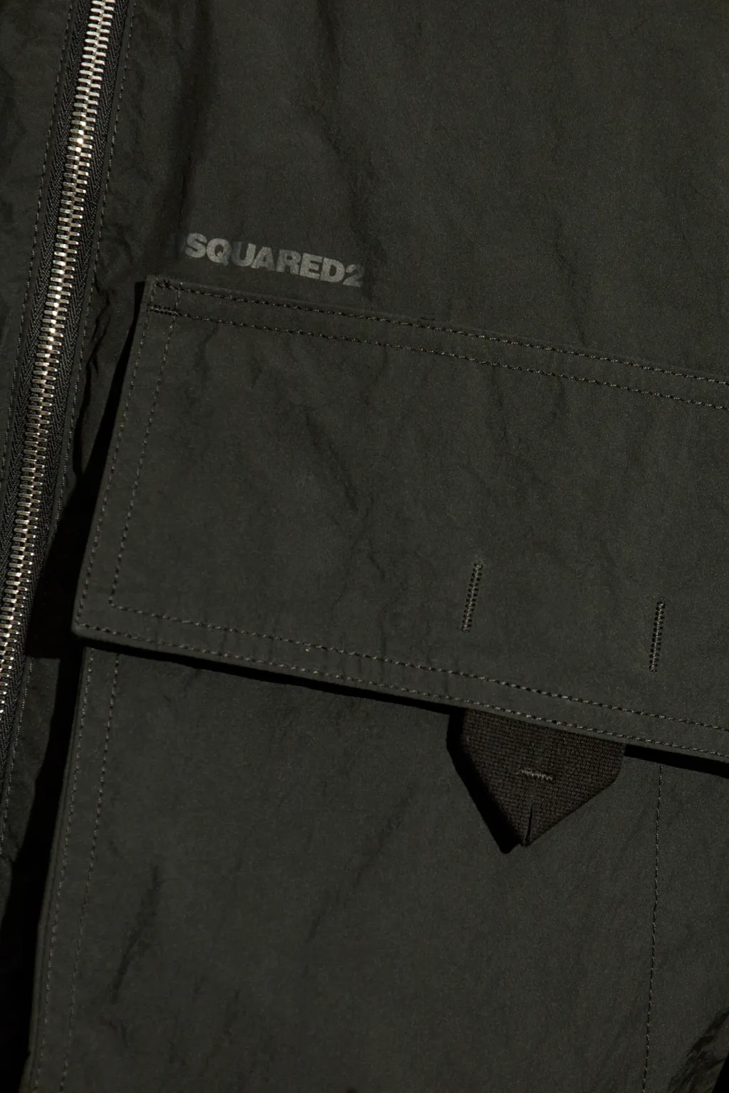 Logo Printed Bomber Jacket