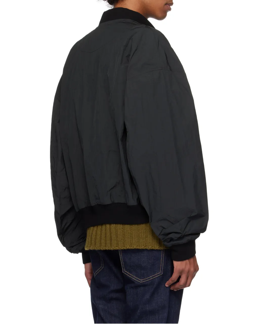 Logo Printed Bomber Jacket