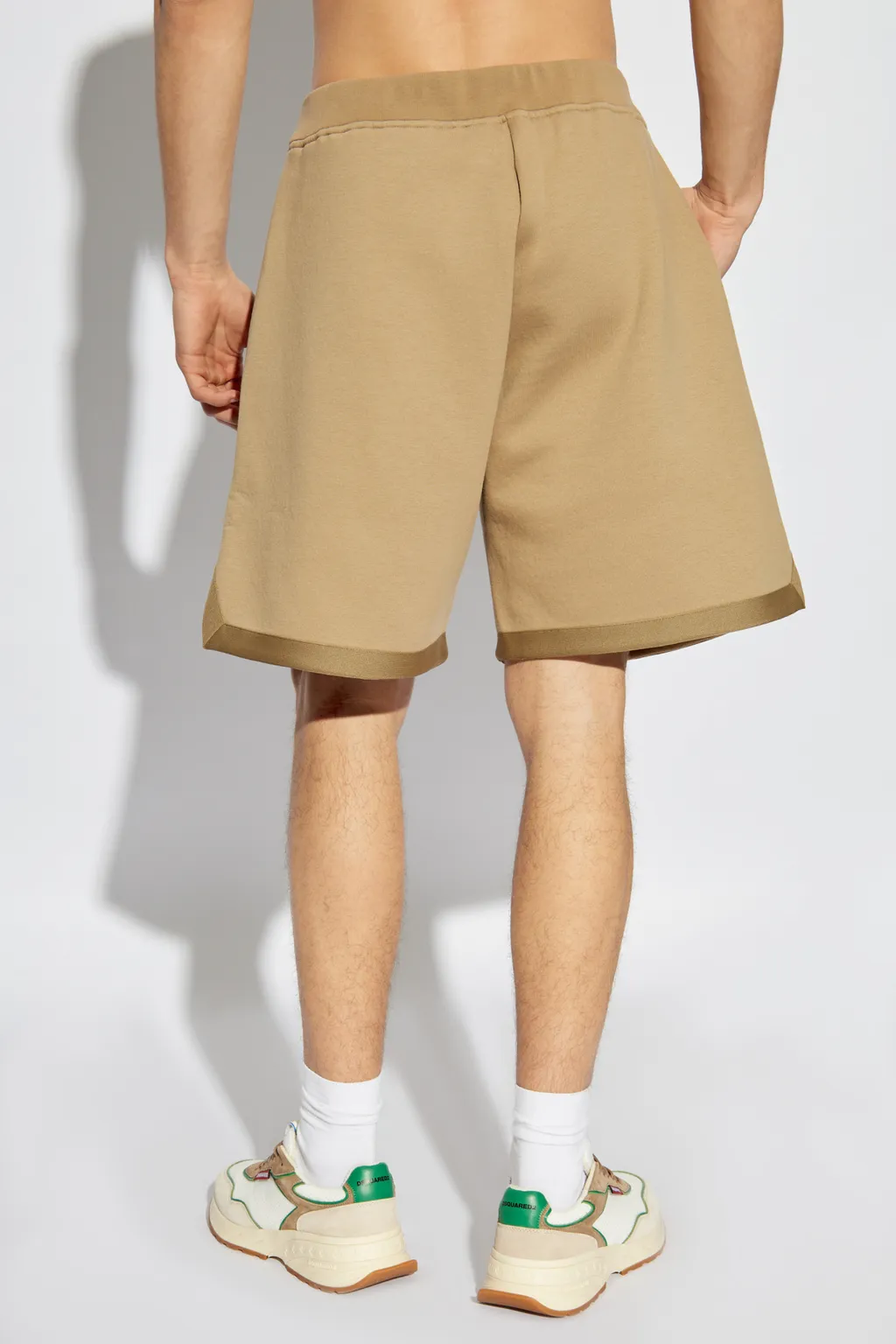 Icon Logo Printed Sweat Shorts