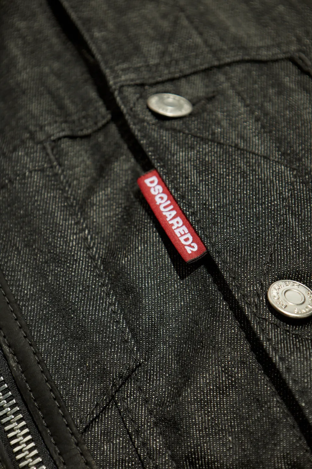 Frayed Edge Denim Vest
