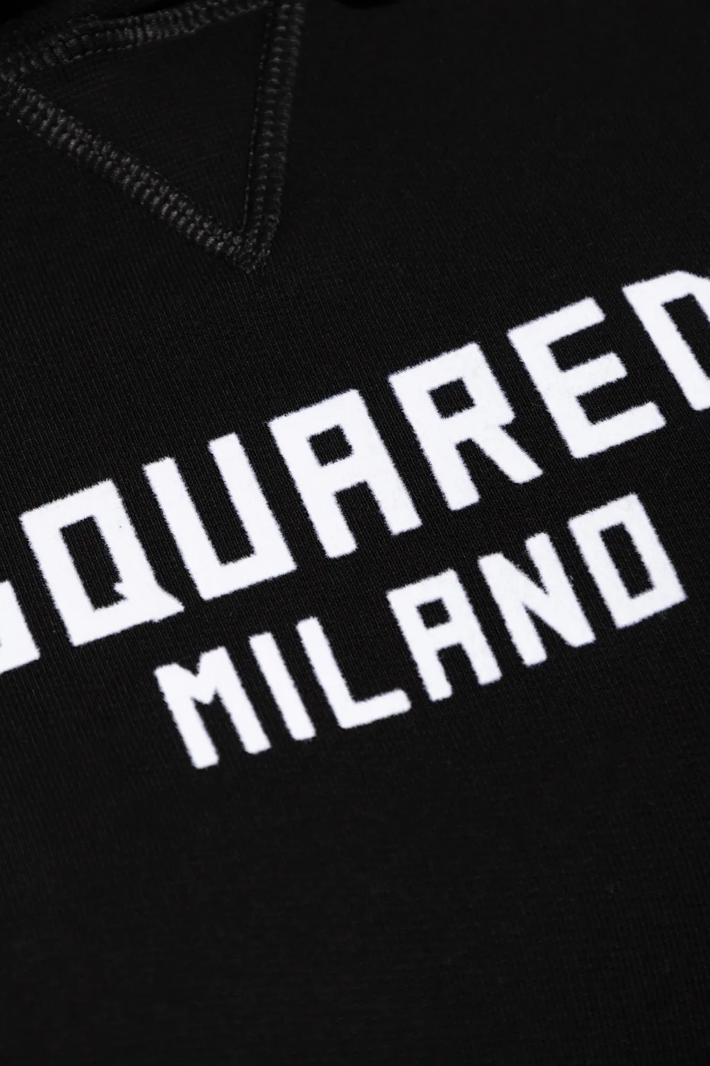 Logo Printed Drawstring Hoodie