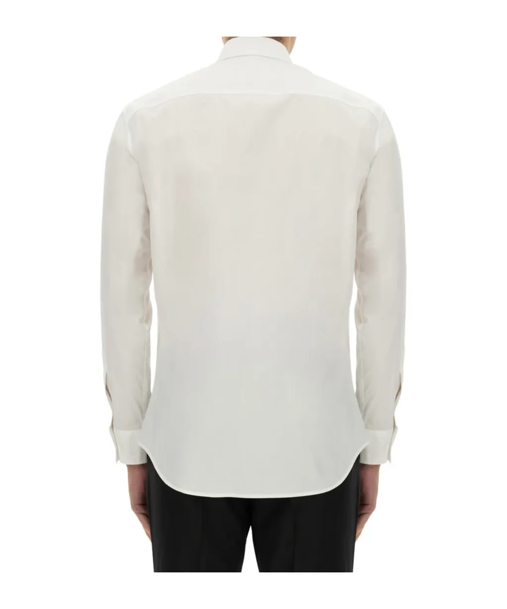 Logo-Printed Button-Up Shirt