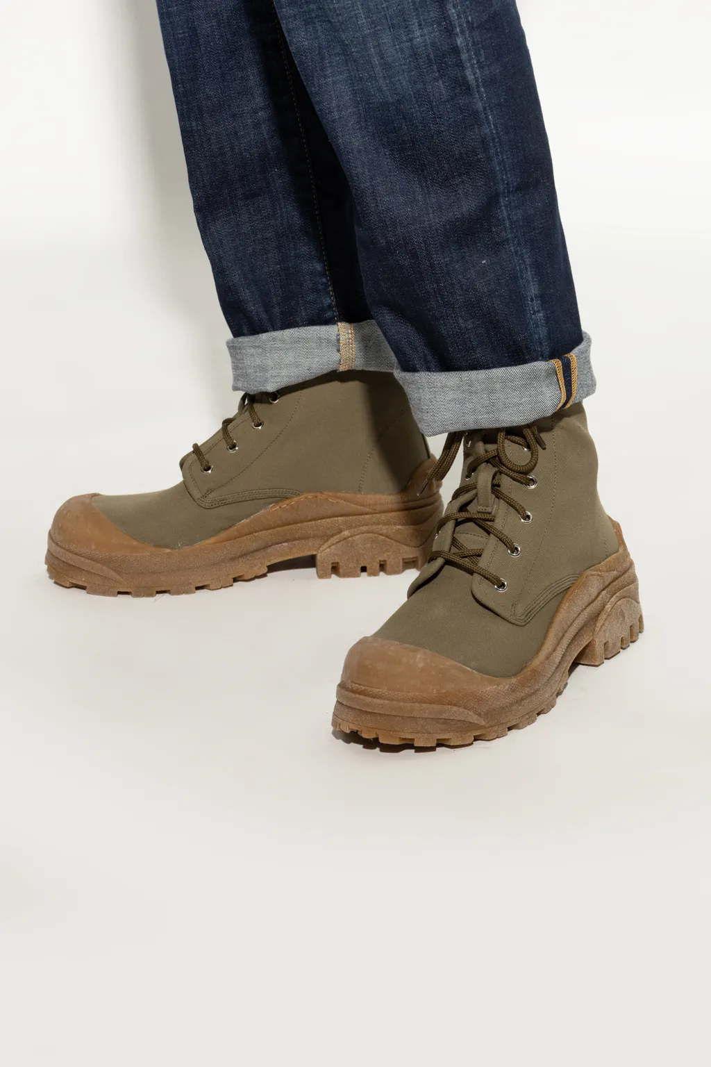 Lace-Up Ankle Boots