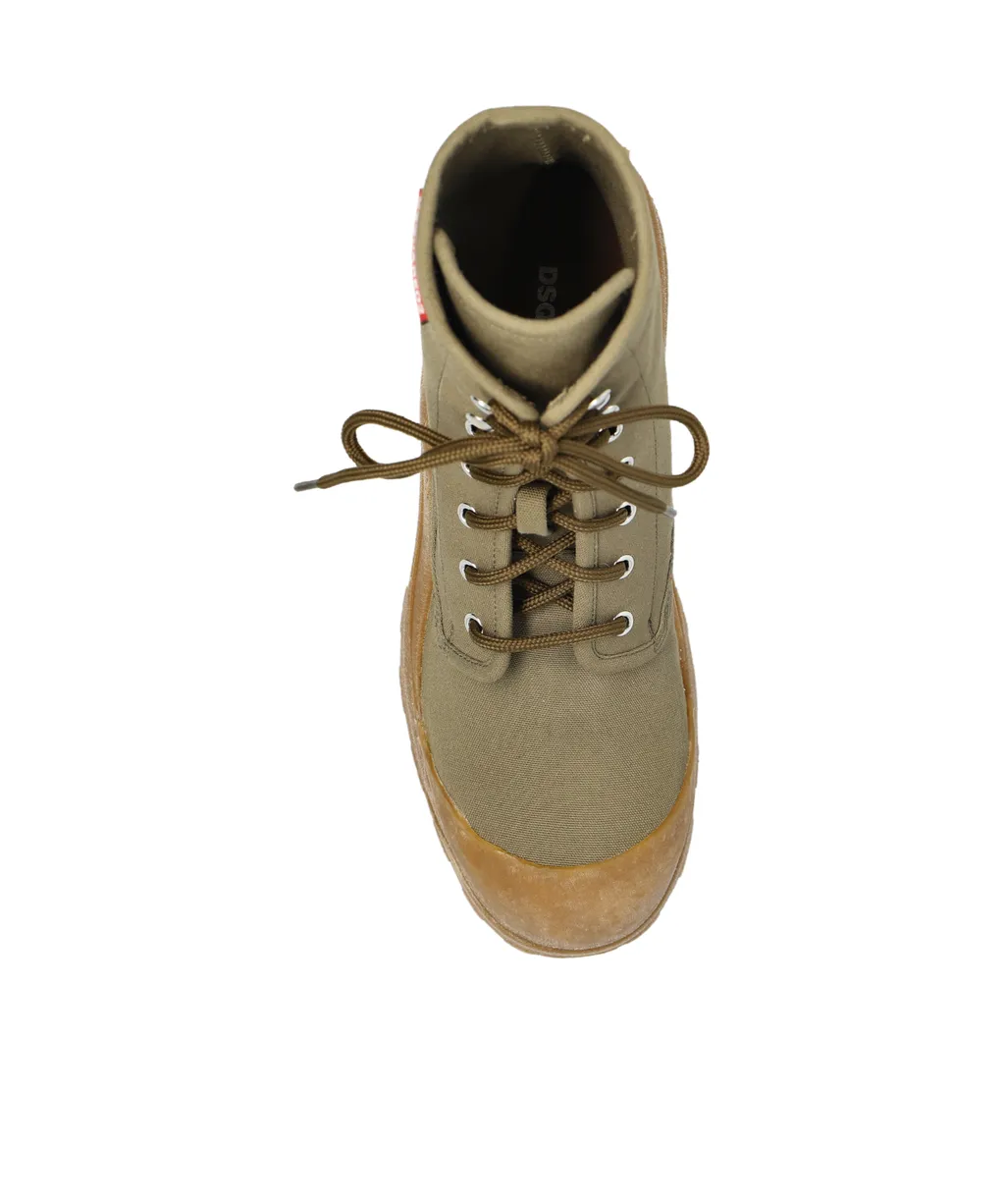 Lace-Up Ankle Boots