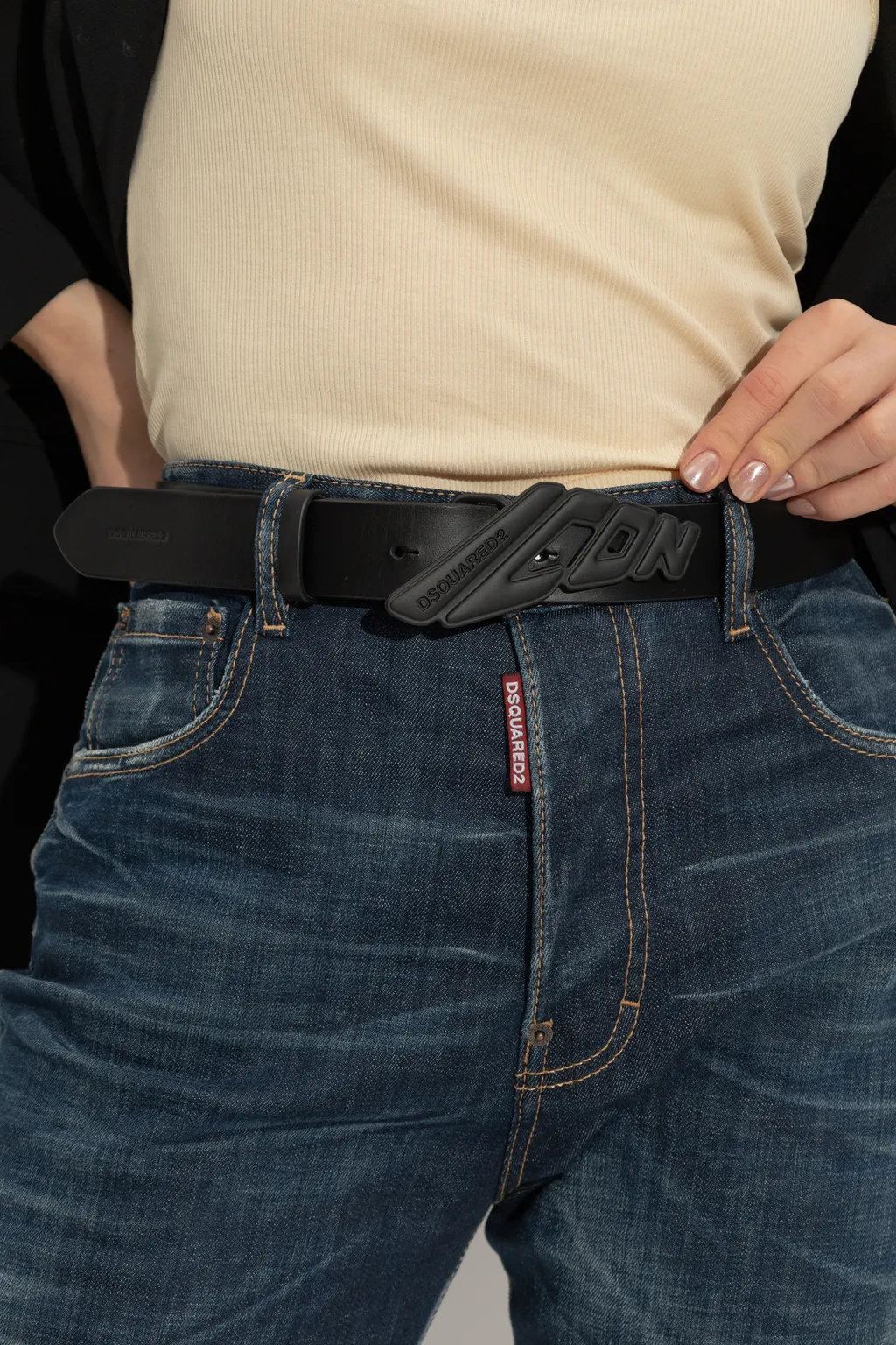 Icon Logo Buckle Belt