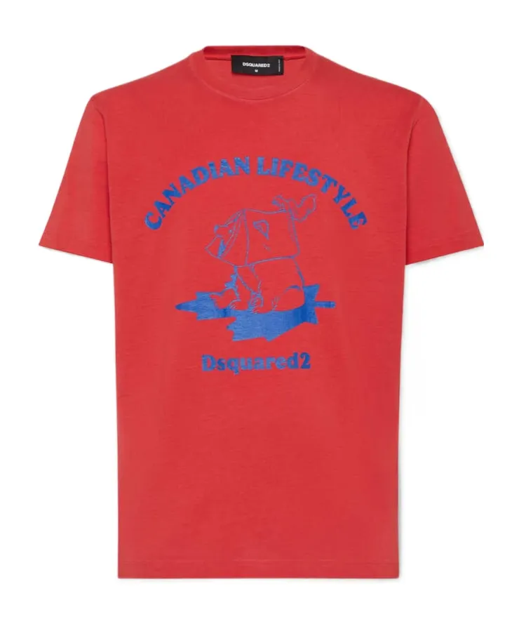 Graphic Printed Crewneck T-Shirt