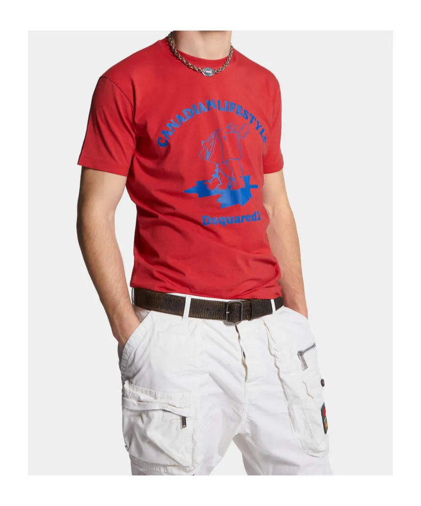 Graphic Printed Crewneck T-Shirt