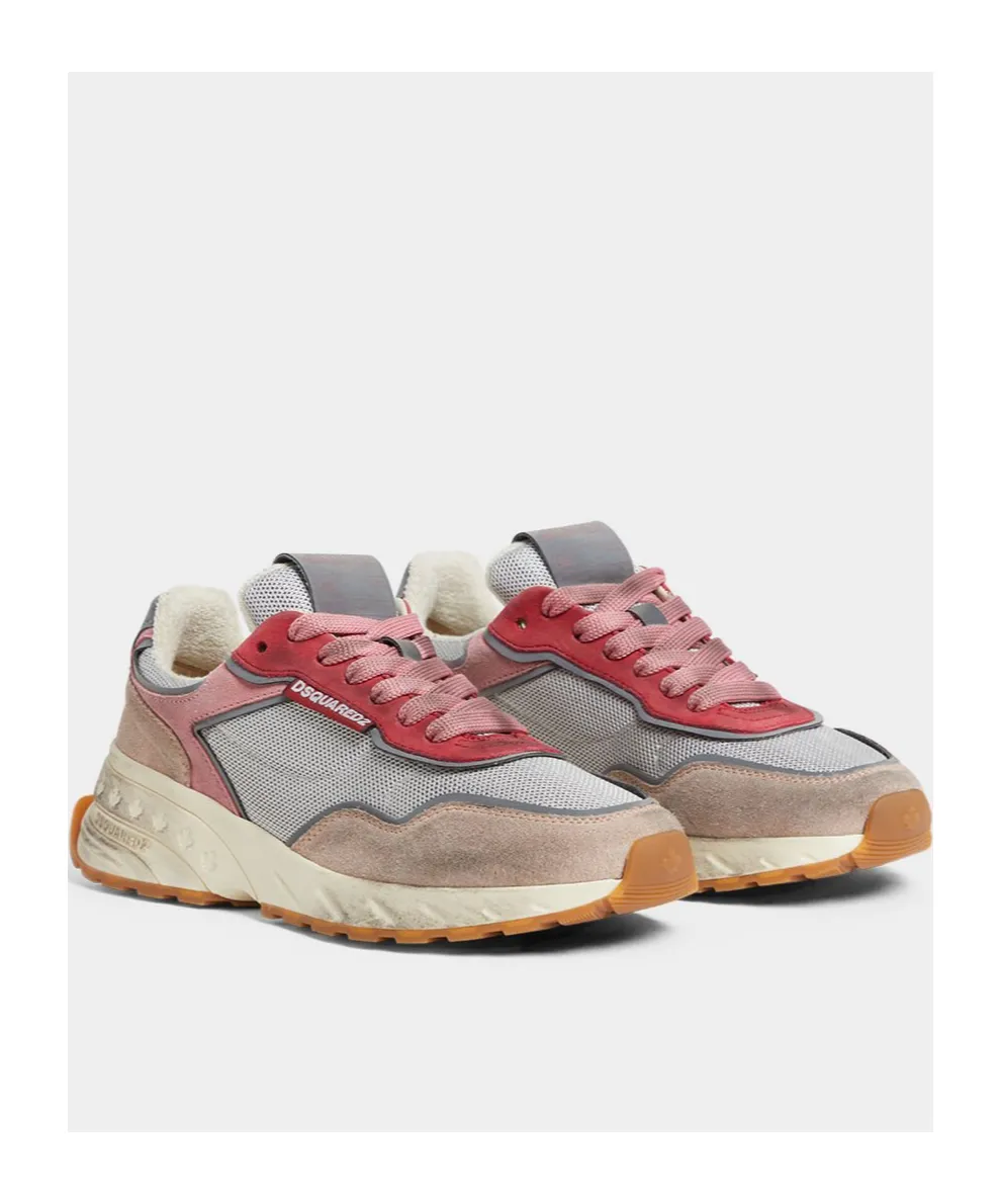 Distressed Low-Top Sneakers